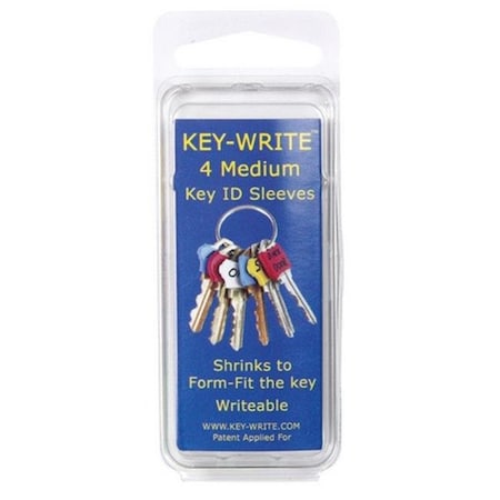 Key-Write Key-Write 040101 Medium Heat Shrink Key ID Sleeves 5409628